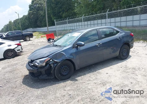 2016 Toyota Corolla Le from USA, damaged, VIN 2T1BURHE4GC717776